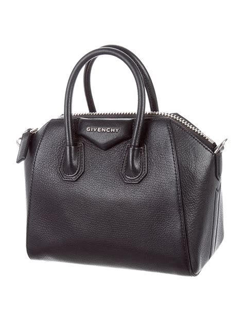 givenchy antigona black in middle grey on the sides|Givenchy antigona mini.